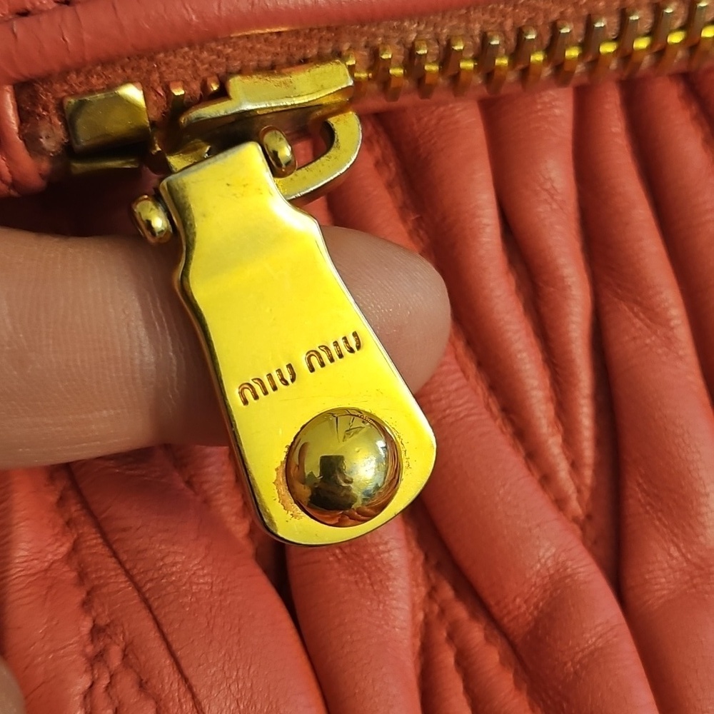 Miu Miu Pink Quilted Women's Bag - Picture 11 of 12